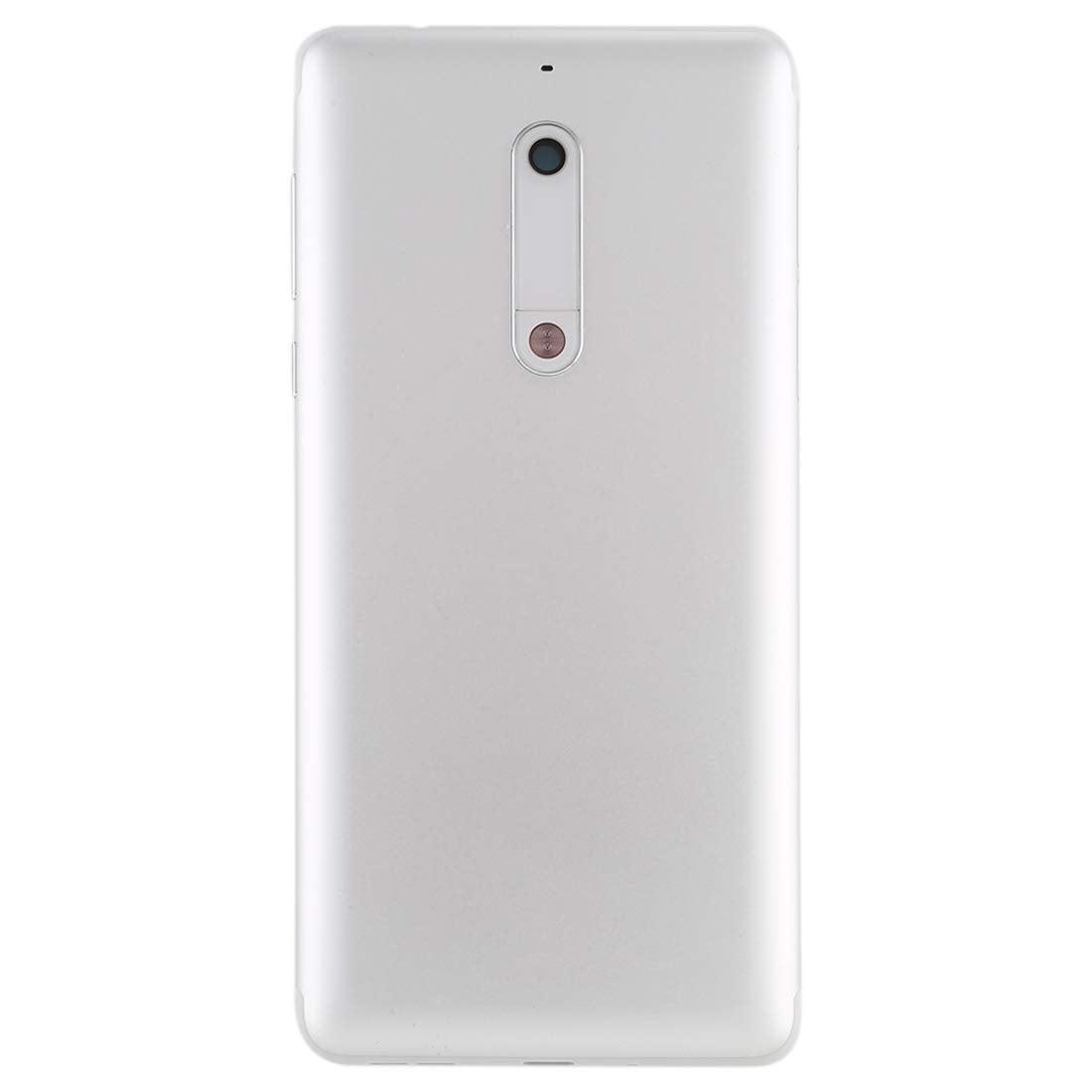 Back Glass Panel for Nokia 5 White - EGFix Back Glass Panel for Nokia 5 White - EGFix